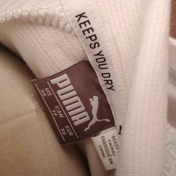 Puma Cropped Training hoodie grey size XS - Picture 5 of 6